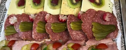 Aufschnittplatte